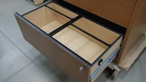 Auction #2810401 - HON Wooden 2 Drawer Lateral File Cabinet*