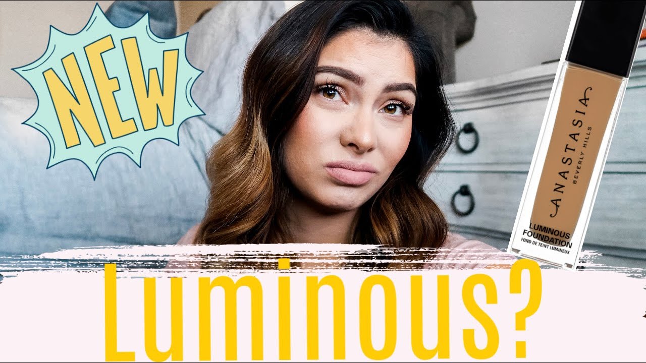 Anastasia of Beverlyhills Luminous Foundation Review for Normal to Dry Skin  - 9 Hour Wear Test! - YouTube