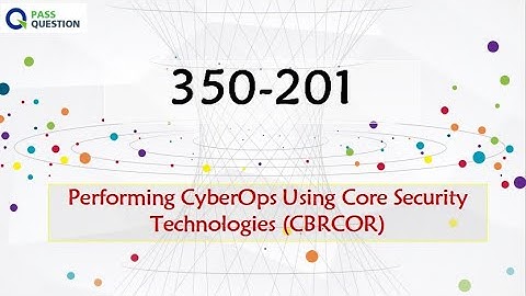 Cisco Certified CyberOps Professional 350-201 CBRCOR Training Questions