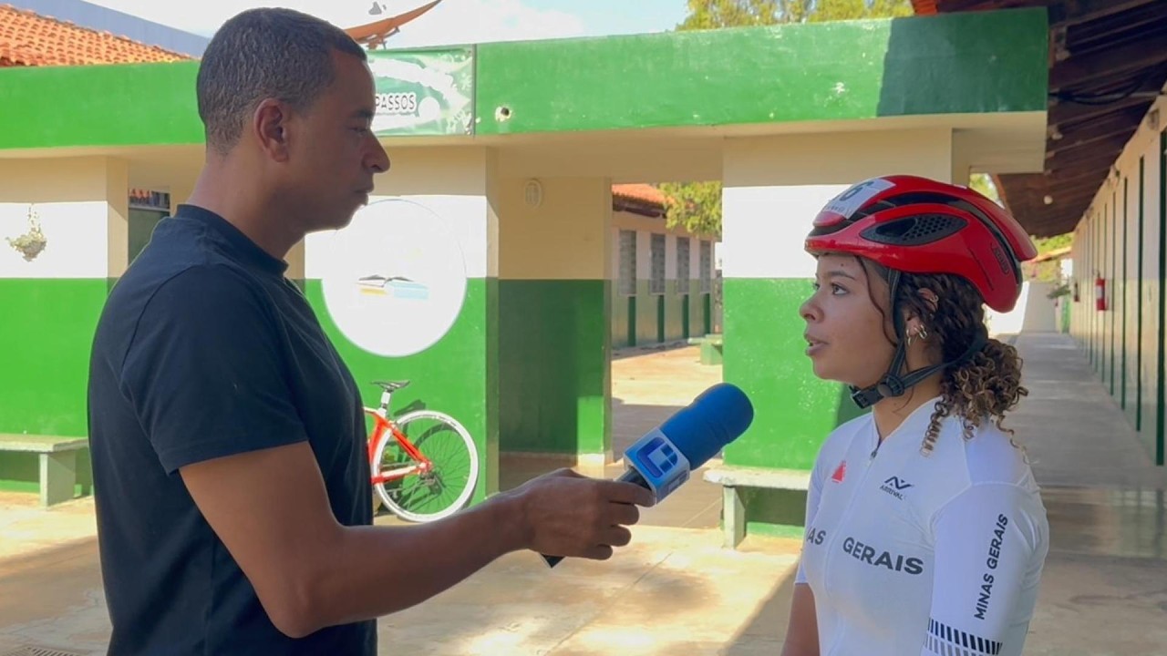 Ciclista de Brasília de Minas é vice-campeã estadual no JEMG e eleva nivel da cidade e da escola dela na competição
