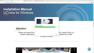 UCView Digital Signage Windows Client Install