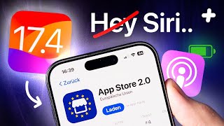 iOS 17.4 ist da! Sideloading, Siri, neue Podcast-Funktionen & Emojis!