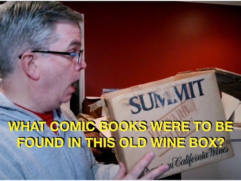 What Comic Books Did I Find in This Old Box of Wine?
