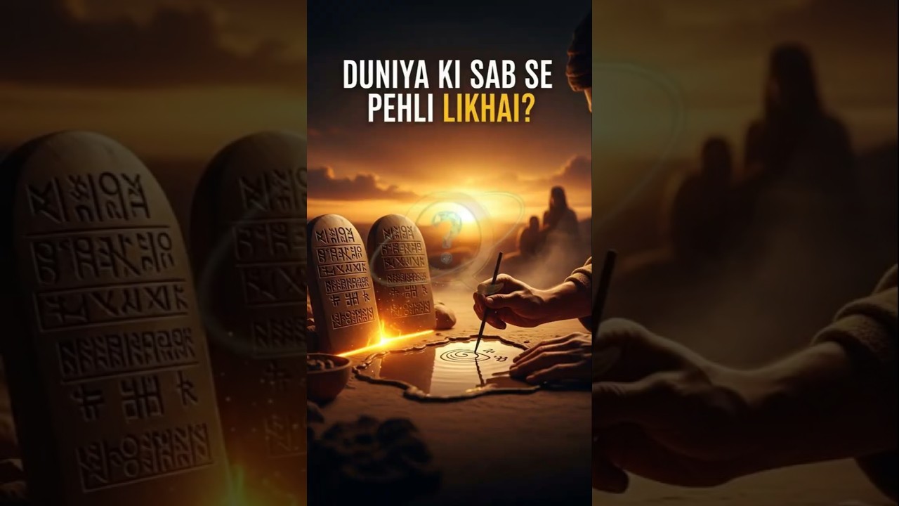 Aaj Jo Hum Writing Use Karte Hain… Pehle Kaisi Thi? 😳 (2900 BC Secret!)