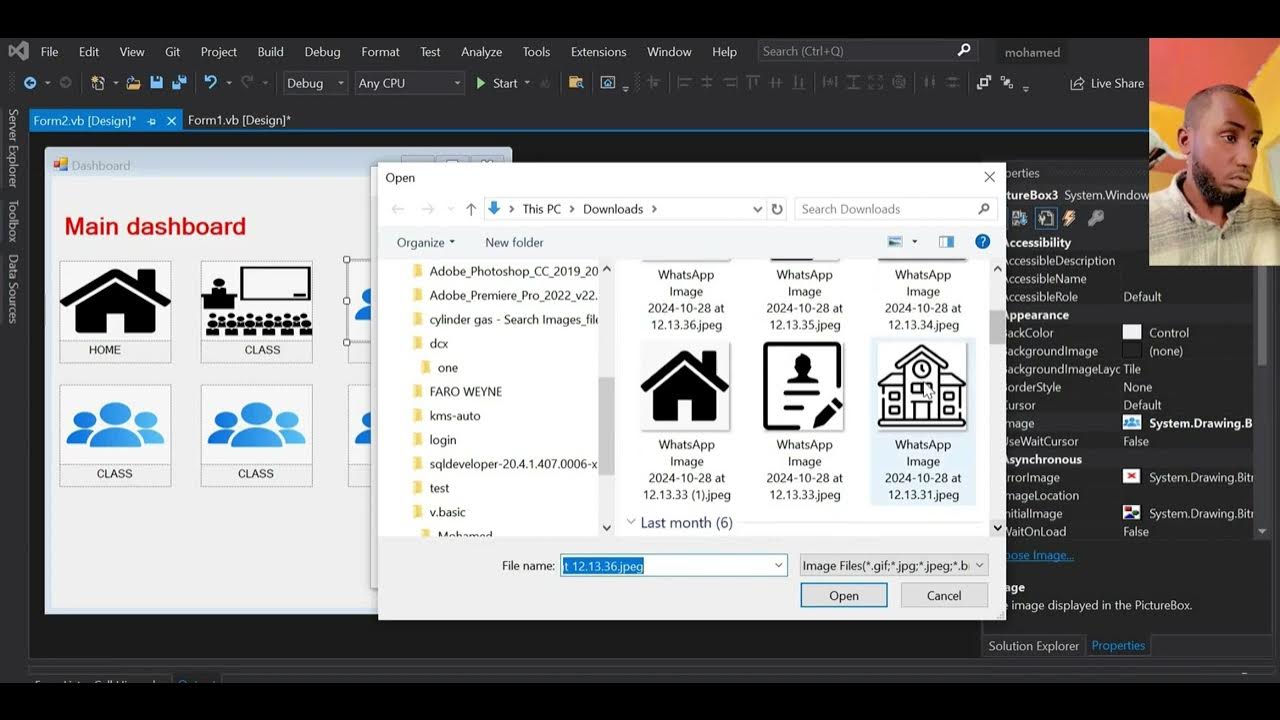 USER INTERFACE | Visual basic .NET| application design tutorial - YouTube