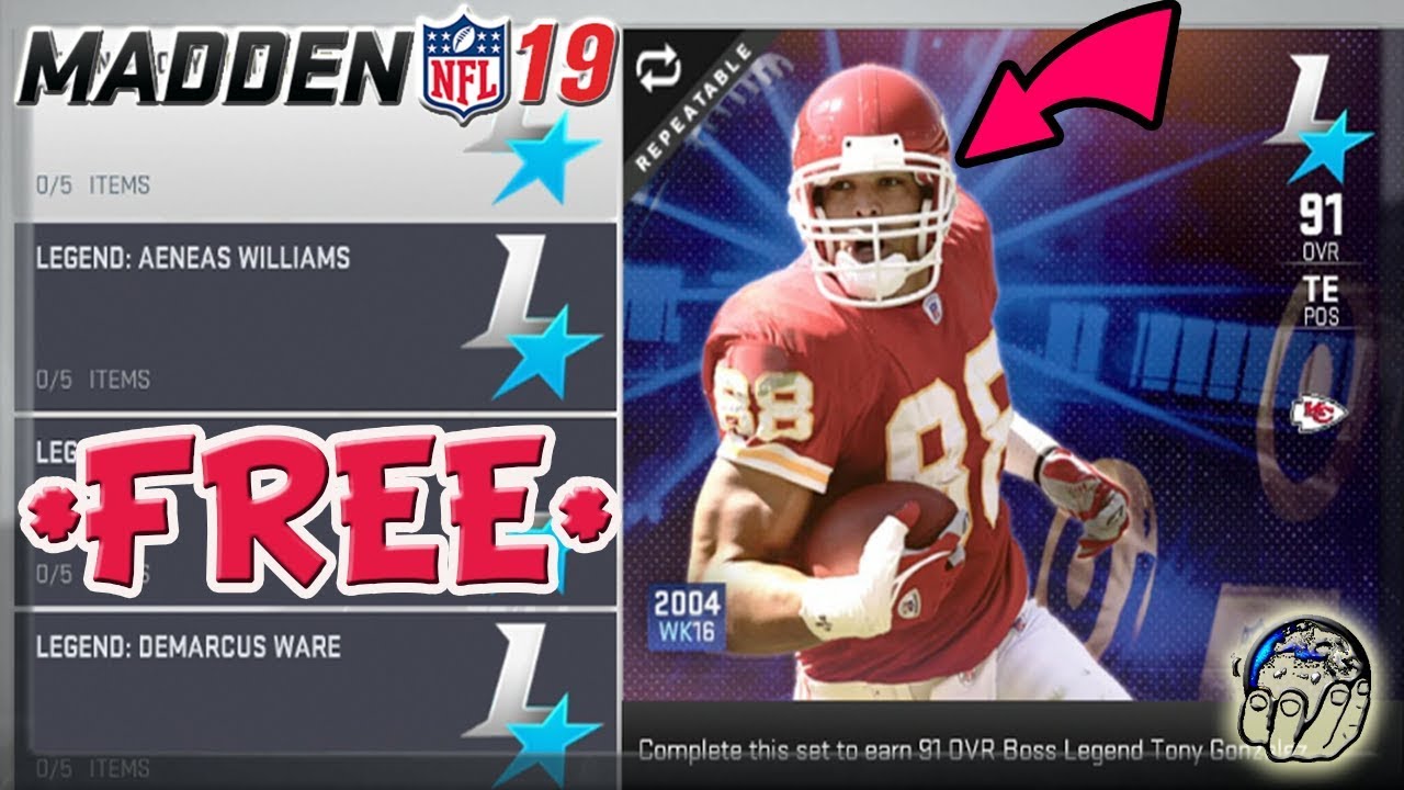 How to get a *FREE* 89 OVR Tony Gonzalez in Madden 19 Ultimate Team! | Madden 19 Ultimate Team!