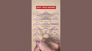 Different Designs of Structural Roof Trusses