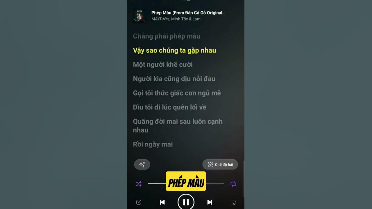Phép Màu - MAYDAYs, Minh Tốc & Lam #music #karaoke #bigsalemuasam