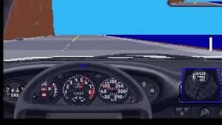 (Amiga The Duel Test Drive II) Porsche 959 vs RUF CTR Yellowbird European Challenge