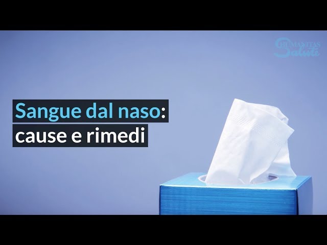 perdere sangue dal naso di notte