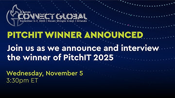IT Nation Connect Global 2025 | PitchIT Winner Announced