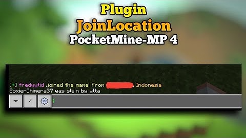 Plugin NichiJoinLocation | PocketMine-MP 4 | Free Download