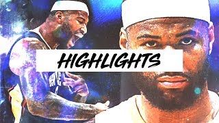 Best Demarcus Cousins Highlights Welcome To Den State 17-18 Season Plays