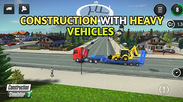 Construction Simulator 3 - iOS/Android walkthrough gameplay 2022