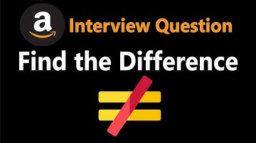 Find the Difference - Leetcode 389 - Python