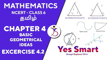 NCERT | CLASS 6 | EX 4.2 | BASIC GEOMETRICAL IDEAS ~ Edition 2022/11 [Tamil]