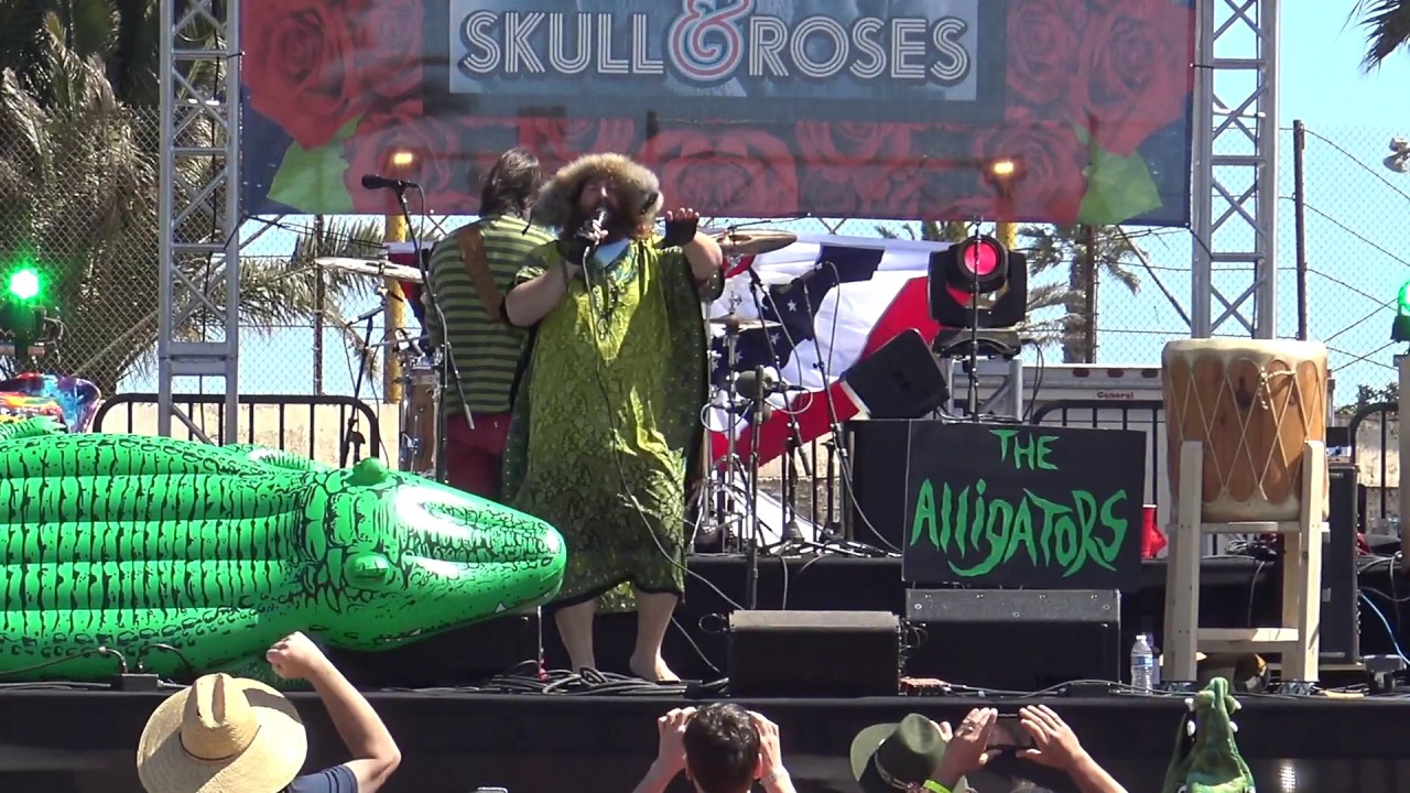 The Alligators/SKULL AND ROSES 2/April 2018/4K