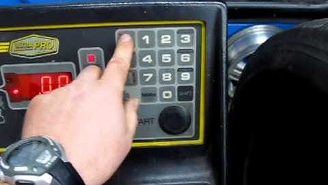 how to use the wheel balancer