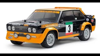 58723 Tamiya Fiat 131 Abarth Rally - Olio Fiat - Unboxing