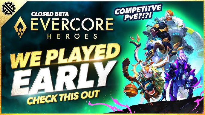 FREE TO PLAY! Evercore Heroes: um LoL multiplayer sem PvP baseado