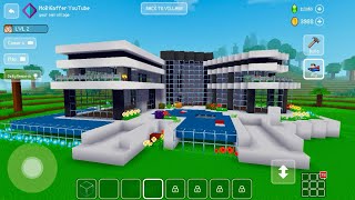 Block Craft 3D: Crafting Gameplay #5019 | Modern Fancy ❤️ House 🏠 at Google 