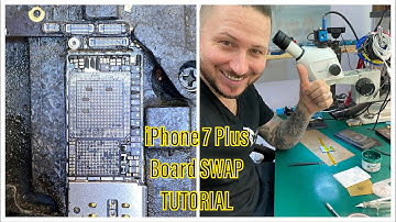 MASTERWORK - iPHONE 7 PLUS BOARD SWAP - CPU SWAP - HOW TO PREPARE A SWAP BOARD - ICC PRO