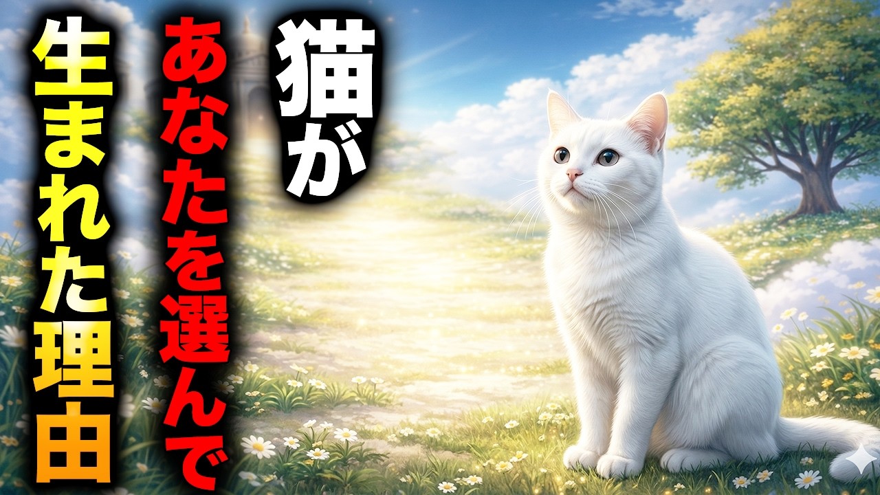 【偶然じゃなかった…】愛猫があなたを選んで生まれてきた「本当の理由」