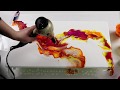 (357) Gorgeous Dutch Pour, Acrylic Pouring Technique