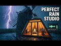 Impossible Rain Havens: A-Frame, Yurt, Dome & Fire | High-Fidelity Studio Audio