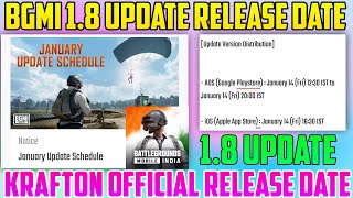 Bgmi 1.8 update release date | bgmi 1.8 me kaise update kare | how to update bgmi in Android and IOS