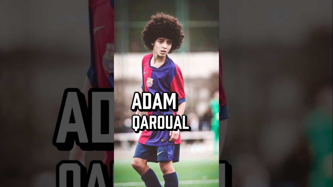 Adam Qaroual, el 'nuevo Maradona' de La Masía del FC Barcelona 🔵🔴🌟 | #futbol #barça