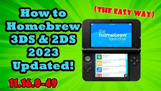 [OUTDATED] How to Homebrew 3DS & 2DS Guide! ONLY 11.16