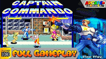 Captain Commando (CPC -1) Full Gameplay