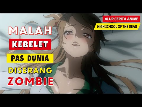 Demi Mempertahankan Populasi Manusia - Alur Cerita Anime High School Of The Dead