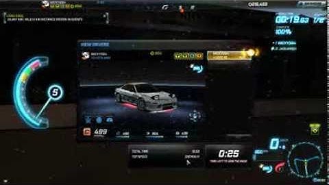 NFS World Drag Gridlock MR2 19.63 Sec