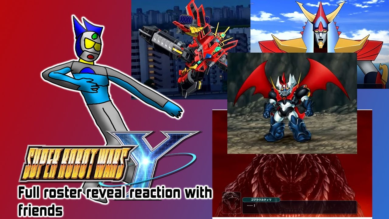 SRW Y full roster reveal reaction with friends