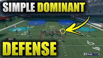 DOMINANT DEFENSIVE SCHEME USING ONLY 1 PLAY | SIMPLE DEFENSE IN MADDEN 18 | Madden 18 Tips