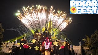 Together Forever Fireworks at Disneyland Front Row Pixar Fest