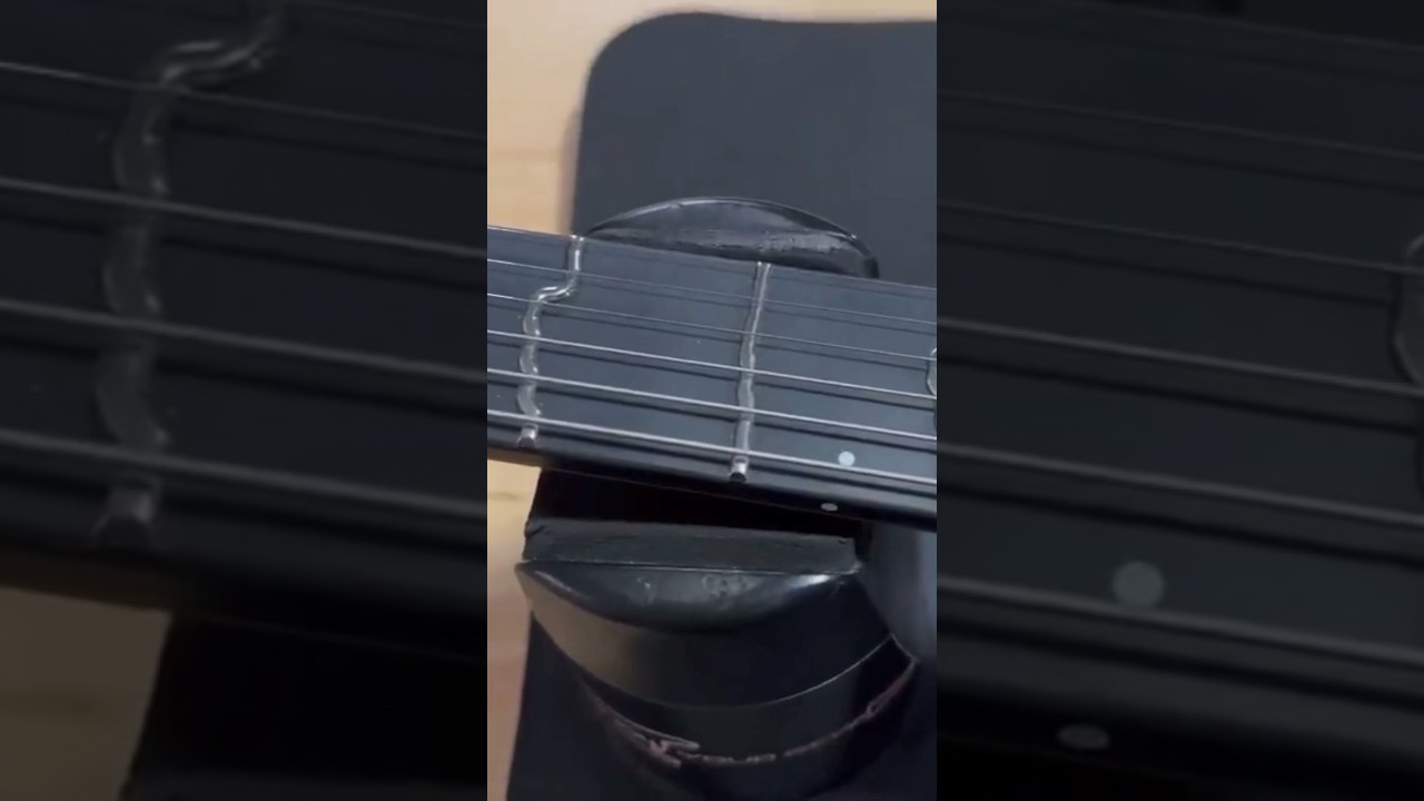 How They Install True Temperament Frets - YouTube