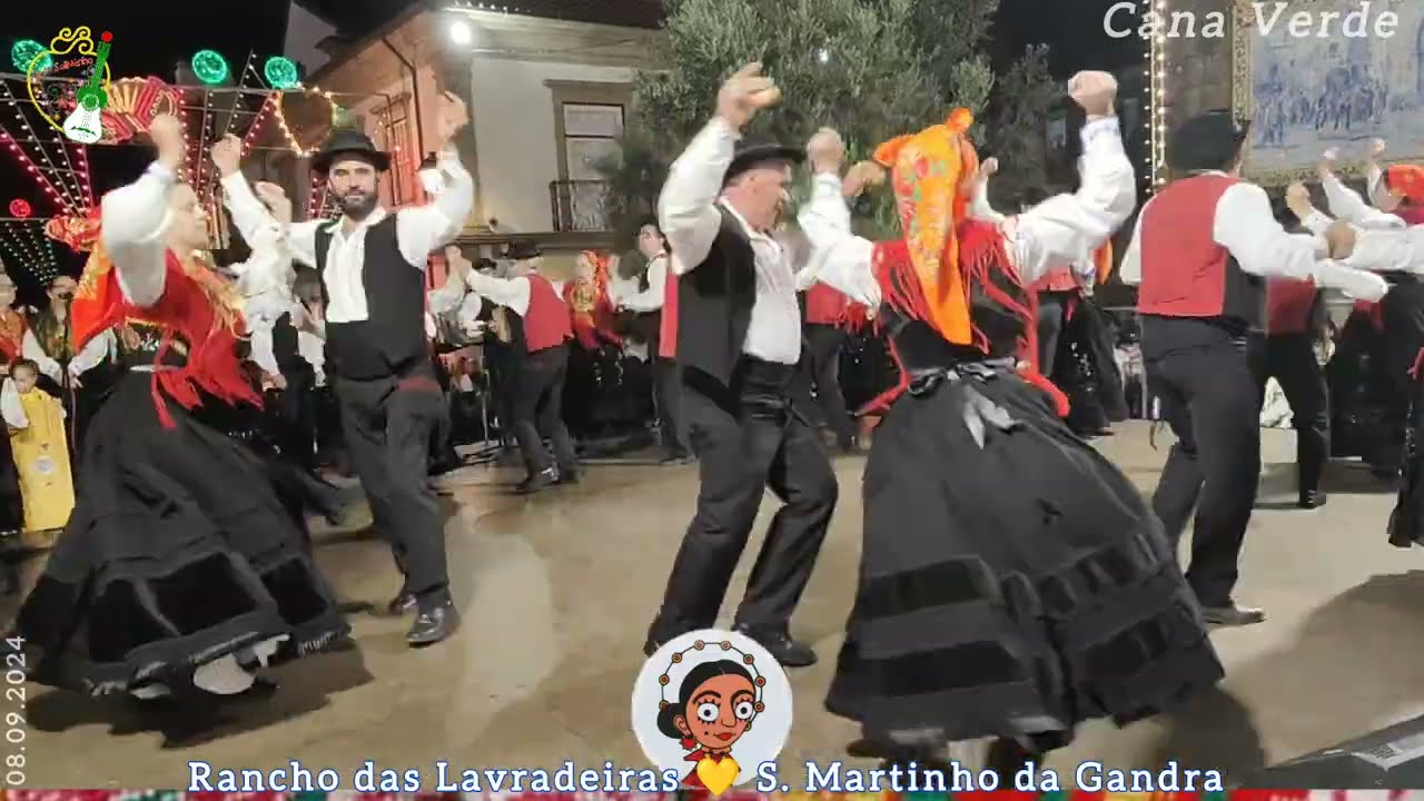 Rancho das Lavradeiras 💛 São Martinho da Gandra 🪗Feiras Novas 2024 🕺Cana Verde