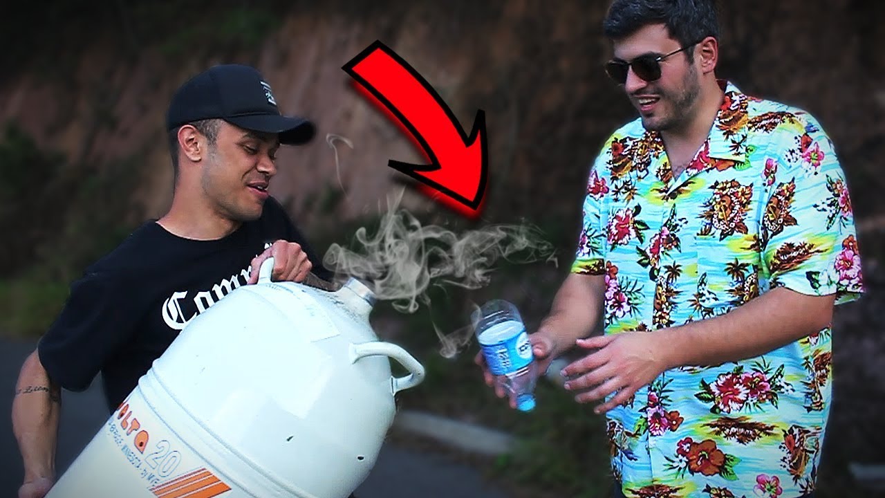 JOGAMOS NITROGÊNIO LIQUIDO EM UMA BOMBA (ft. Vlad do Área Secreta) vladivostok