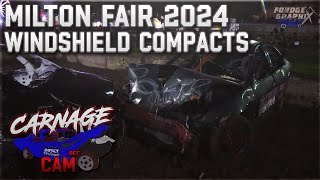 CARNAGE CAM - 2024 Milton Fair (Saturday) - Windshield Compacts