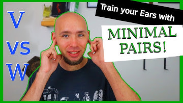 V Sound (/v/) vs W Sound (/w/) | Minimal Pairs (Fast) | American English Pronunciation/Ear Training