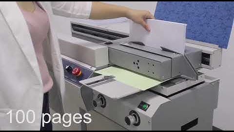 How to use a4 perfect binder,automatic a4 glue binding machine