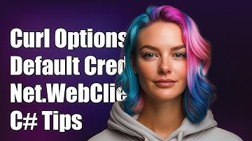 Curl Options for Using Default Credentials Like Net.WebClient in C#
