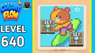 🐜 Colony flow super hard level 640 solution and walkthrough for gameplay 