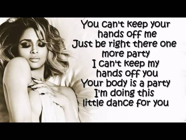 Ciara   Body Party Lyrics On Screen
