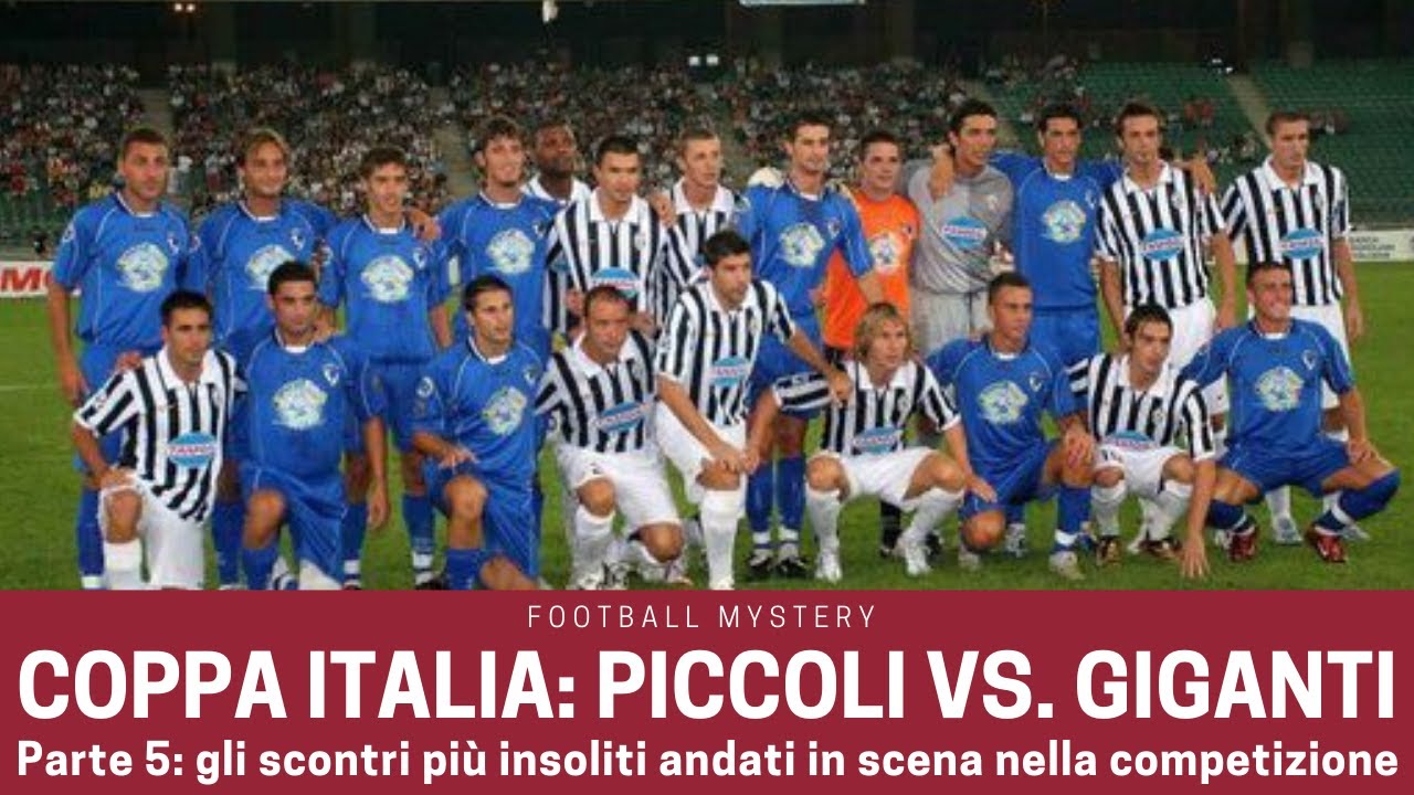 COPPA ITALIA: Piccoli vs Giganti 5, le big di SERIE A contro le provinciali