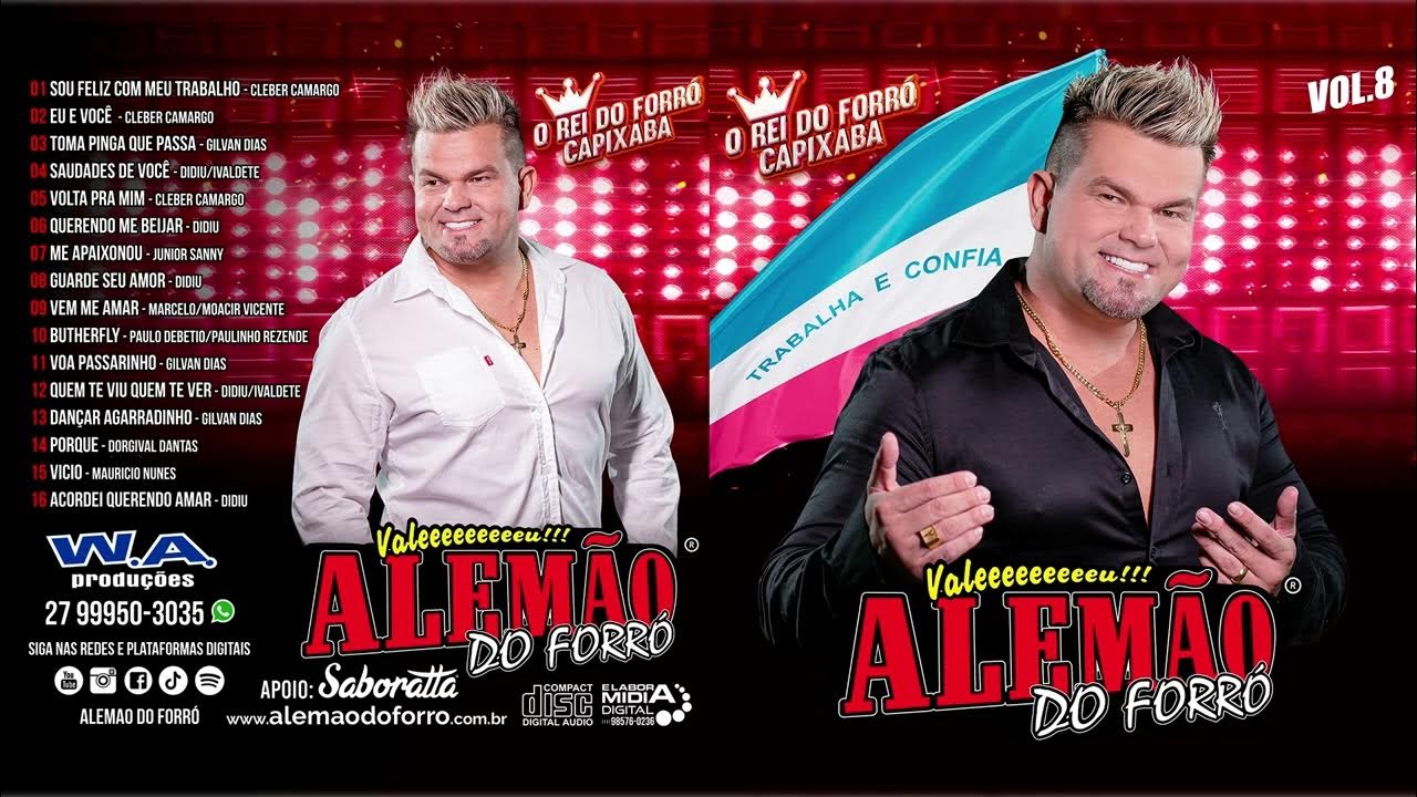 Alemão Do Forró Vol.08 (CD Completo)