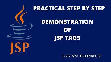 Demonstration of JSP Tags |Practical step by step using NetBeans IDE | JSP Tags | Easy to learn JSP
